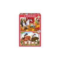 Educa Educa 2 x 48 db-os puzzle - Lóverseny (17150)