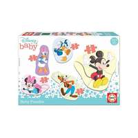 Educa Educa 5 az 1-ben Baby sziluett puzzle (3,4,5 db-os) - Disney - Mickey és barátai (18590)