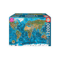 Educa Educa 12000 db-os puzzle - A világ csodái (19057)