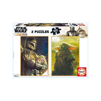 Educa Educa 2 x 100 db-os puzzle - Star Wars The Mandalorian - Baby Yoda (18872)