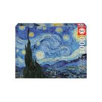 Educa Educa 1000 db-os puzzle - A csillagos éjszaka, Vincent Van Gogh (19263)