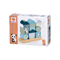 Eichhorn Eichhorn Baby - Fa készségfejlesztő kocka játék - pandás