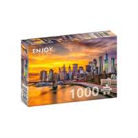 Enjoy Enjoy 1000 db-os puzzle - New York City Skyline at Dusk (2081)