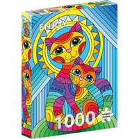 Enjoy Enjoy 1000 db-os puzzle - Inseparable Cat and Kitten (2122)