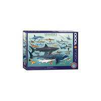 EuroGraphics EuroGraphics 1000 db-os puzzle - Sharks (6000-0079)