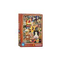 EuroGraphics EuroGraphics 1000 db-os puzzle - Vintage Posters (6000-0769)