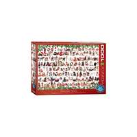 EuroGraphics EuroGraphics 1000 db-os puzzle - Holiday Dogs (6000-0939)