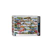 EuroGraphics EuroGraphics 1000 db-os puzzle - Globetrotter, United Kingdom (6000-5464)