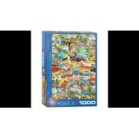 EuroGraphics EuroGraphics 1000 db-os puzzle - Vintage Travel Collage (6000-5628)