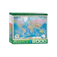 EuroGraphics EuroGraphics 2000 db-os puzzle - Map of the World (8220-0557)