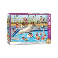 EuroGraphics EuroGraphics 500 db-os puzzle - Crazy pool day by Lucia Heffer (6500-5878)