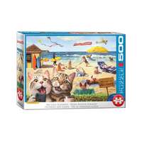 EuroGraphics EuroGraphics 500 db-os puzzle - No cats allowed by Lucia Heffe (6500-5879)