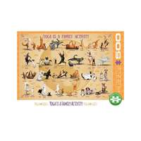 EuroGraphics EuroGraphics 500 db-os puzzle - Yoga is a Family Activity (6500-5354)