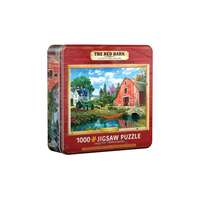 EuroGraphics EuroGraphics 1000 db-os puzzle fém dobozban - The Red Barn by Dominic Davidson (8051-5526)