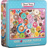 EuroGraphics EuroGraphics 1000 db-os puzzle fém dobozban - Donut Party (8051-5602)