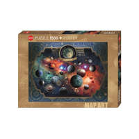Heye Heye 1500 db-os puzzle - Map Art - Space World, Sanchez (30001)