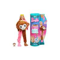 Mattel Barbie Cutie Reveal baba plüss jelmezben meglepetésekkel 4. sorozat - Majmocska (HKR01)