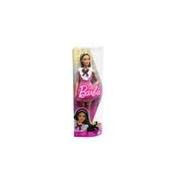Mattel Barbie Fashionistas Barátnő baba - Rózsaszín kockás ruhában (HJT06)