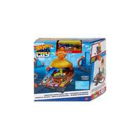 Mattel Hot Wheels City - Belvárosi autós hamburgerező játékszett (HDR24-HDR26)