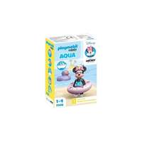 Playmobil Playmobil 1.2.3 - Aqua - Disney - Minnie a strandon játékszett (71416)