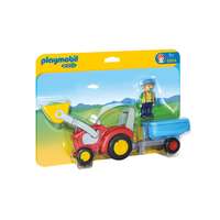 Playmobil Playmobil 1.2.3 - Traktor utánfutóval játékszett (6964)