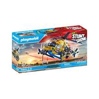 Playmobil Playmobil - Air StuntShow - Légi kaszkadőrök - Helikopter filmforgatáshoz játékszett (70833)