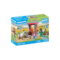 Playmobil Playmobil - Country - Starter Pack - Állatorvos szamarakkal kezdő játékszett (71471)