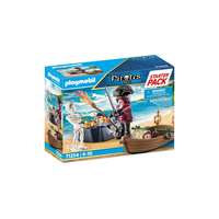 Playmobil Playmobil - Pirates - Starter Pack - Kalóz csónakkal kezdő játékszett (71254)