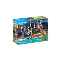 Playmobil Playmobil - Scooby-Doo! - Black Knight kaland játékszett (70709)