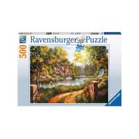Ravensburger Ravensburger 500 db-os puzzle - Ház a Folyónál (16582)