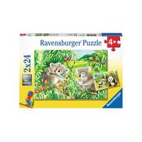 Ravensburger Ravensburger 2 x 24 db-os puzzle - Koalák és pandák (07820)