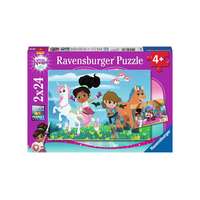 Ravensburger Ravensburger 2 x 24 db-os puzzle - Nella, a hercegnő lovag (07831)