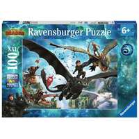 Ravensburger Ravensburger 100 db-os XXL puzzle - Így neveld a sárkányodat 3 (10955)