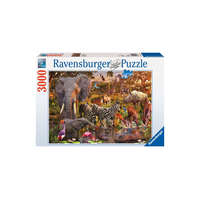 Ravensburger Ravensburger 3000 db-os puzzle - Afrikai állatok (17037)