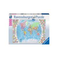 Ravensburger Ravensburger 1000 db-os puzzle - Világtérkép (19633)