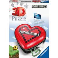 Ravensburger Ravensburger 54 db-os 3D puzzle - Minecraft szív dobozka (11285)
