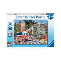 Ravensburger Ravensburger 100 db-os XXL puzzle - Tűzoltóautók (13329)