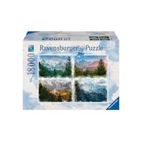 Ravensburger Ravensburger 18000 db-os puzzle - Neuschwanstein kastély - Négy évszak (16137)