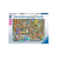 Ravensburger Ravensburger 1000 db-os puzzle - Éjszaka a könyvtárban (16455)