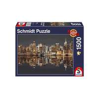 Schmidt Schmidt 1500 db-os puzzle - New York Skyline at Night (58382)