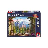 Schmidt Schmidt 1000 db-os puzzle - View of the Fairytale Castle (58386)