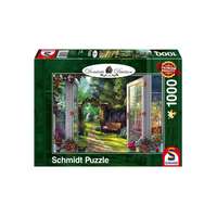 Schmidt Schmidt 1000 db-os puzzle - View of the Enchanted Garden, Dominic Davison (59592)