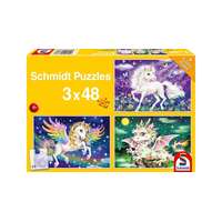 Schmidt Schmidt 3 x 48 db-os puzzle - Mythical creatures (56377)
