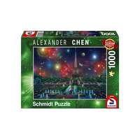 Schmidt Schmidt 1000 db-os puzzle - Fireworks at the Eiffel Tower (59651)