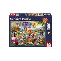 Schmidt Schmidt 1000 db-os puzzle - Crazy garden of pets (58978)