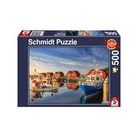 Schmidt Schmidt 500 db-os puzzle - Fishing harbor – Weisse Wiek (58955)