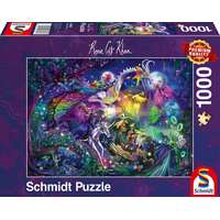 Schmidt Schmidt 1000 db-os puzzle - Summer Night Circus, Rose Cat Khan (57586)