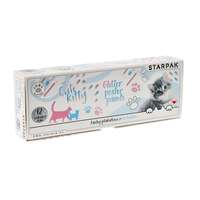 Starpak Starpak - Cicás 12 színű csillámos plakát festék készlet
