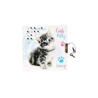 Starpak Cicás kulcsos napló 13,5 x 13,5 cm - Cute Kitty