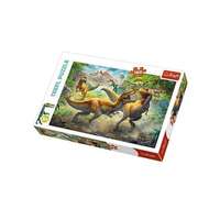 Trefl Trefl 160 db-os puzzle - Harcias Tyrannosaurusok (15360)